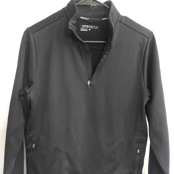 Nike golf 1/4 zip long sleeve jacket size L - Picture 1 of 4